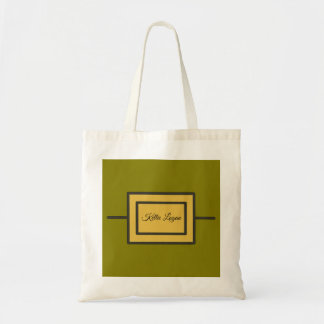 Bolso De Tela Framed Rectangle