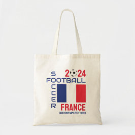 Bolso De Tela FRANCE Football Custom Name 2024 Any Year