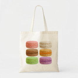 Bolso De Tela Francés Macarons - pasteles muti-coloreados