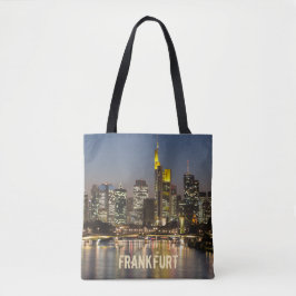 Bolso De Tela Fráncfort Skyline Alemania Regalo de recuerdo de é