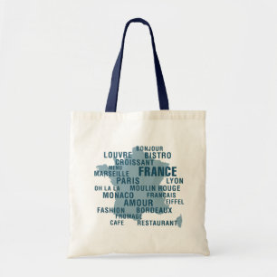 Bolso De Tela Francia