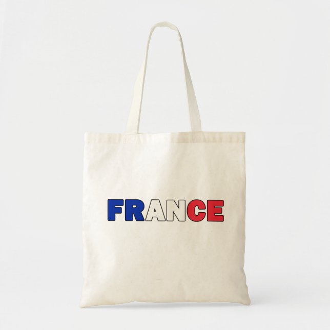 Bolso De Tela Francia (Frente)