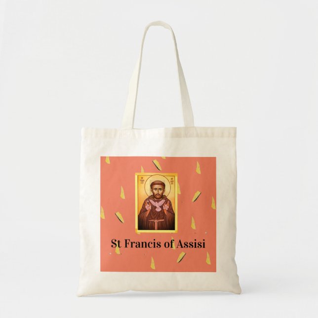 Bolso De Tela Francisco de Asís (Frente)