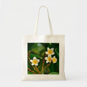 Bolso De Tela Frangipani amarillo