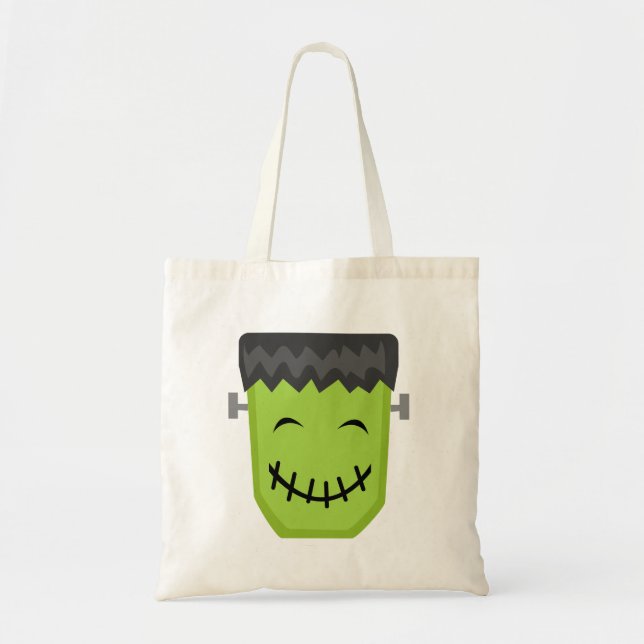 Bolso De Tela Frankenstein Halloween (Frente)