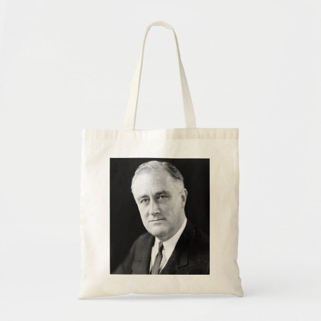 Bolso De Tela Franklin Delano Roosevelt (Frente)