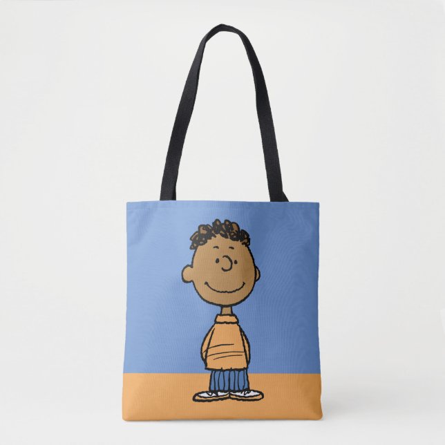 Bolso De Tela Franklin Smiling (Anverso)