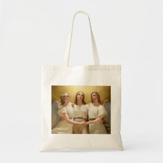 Bolso De Tela Franz Kadik - Tres ángeles - 1822 - Pintura