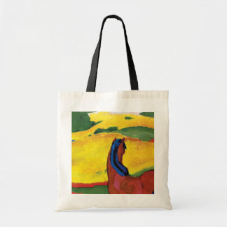 Bolso De Tela Franz Marc - Caballo en un paisaje