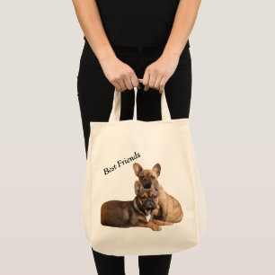 Bolso De Tela Französische Bulldogge Tasche