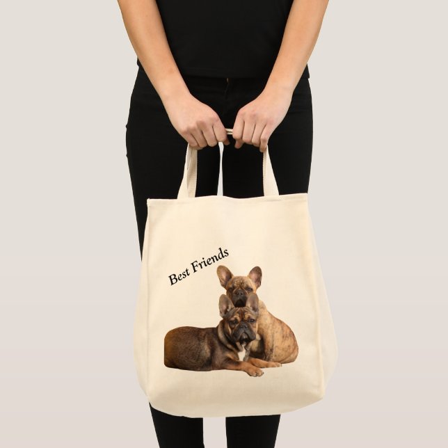 Bolso De Tela Französische Bulldogge Tasche (Anverso (producto))