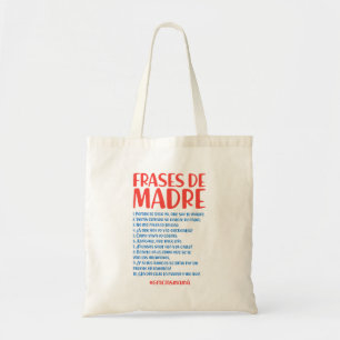 Bolso De Tela Frases de Madre