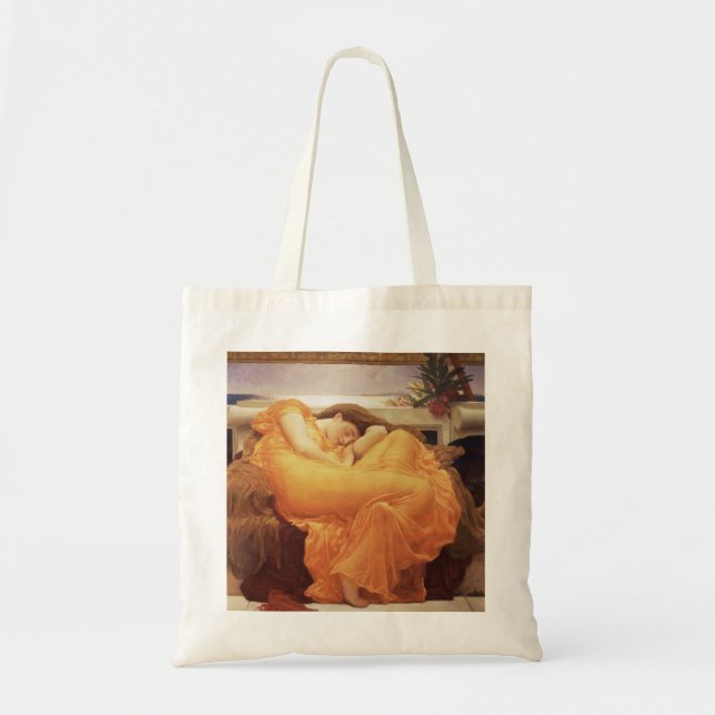Bolso De Tela Frederic Leighton - Flaming June (Frente)