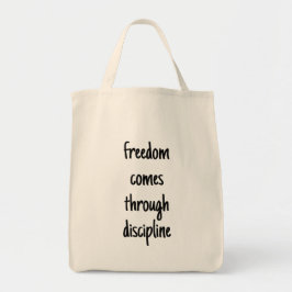 Bolso De Tela Freedom Grocery Tote Bag