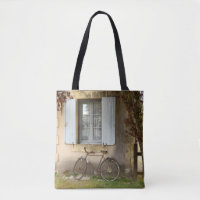 French House All Over Print Tote Bag