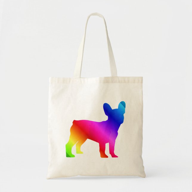 Bolso De Tela Frenchie (Frente)