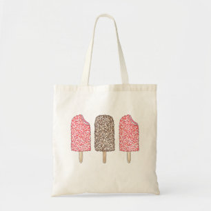Bolso De Tela Fresa De Chocolate Eclair Hielo Crema Popsicles