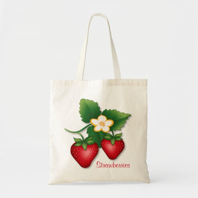 Bolso De Tela Fresa de la Compañía del Mercado (Frente)