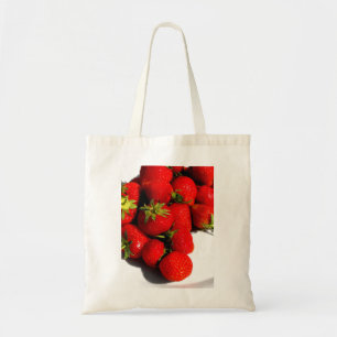 Bolso De Tela Fresas