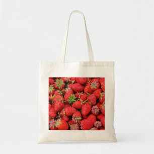 Bolso De Tela Fresas