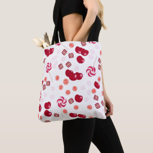 Bolso De Tela Fresas sin foco de fresa de cerezo dulces