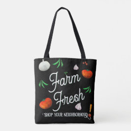 Bolso De Tela Fresco de granja, compra en tu barrio