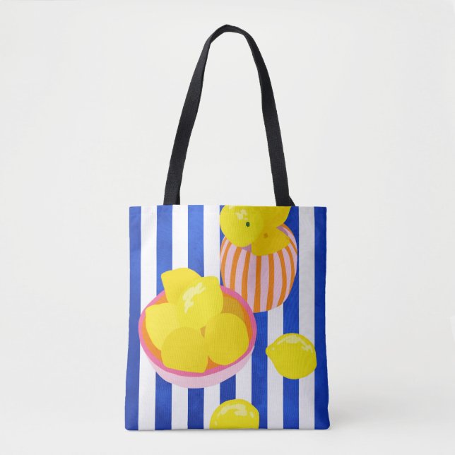 Bolso De Tela Frescor de limón (Anverso)