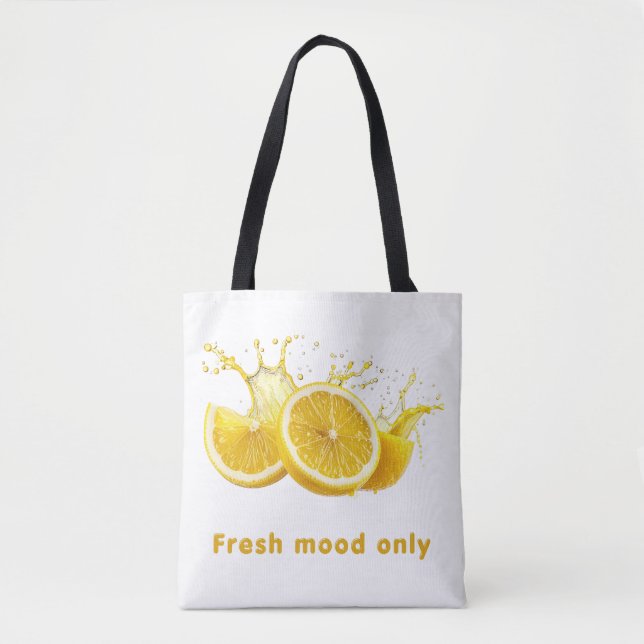 Bolso De Tela Fresh Fruit Aesthetic Tote Bag (Anverso)