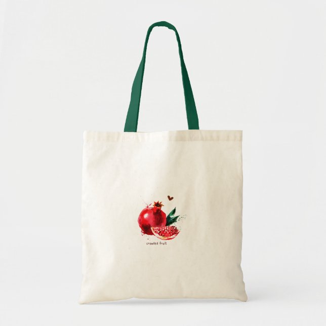 Bolso De Tela Fresh pomegranate aesthetic trendy summer (Frente)