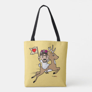 Bolso De Tela Frida Kahlo el   FridaMoji - reno