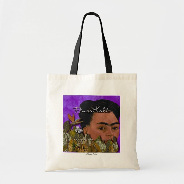 Bolso De Tela Frida Kahlo Pasion Por La Vida (Frente)