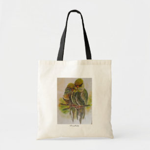 Bolso De Tela Frida Kahlo pintó pájaros