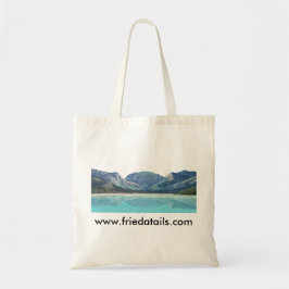 Bolso De Tela Frieda ata - las montañas - el tote del