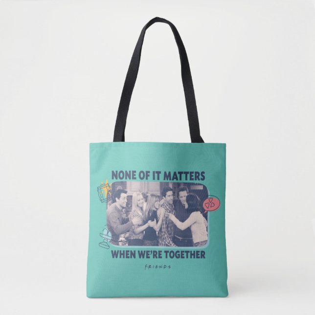 Bolso De Tela FRIENDS™ | Abrazo grupal (Anverso)