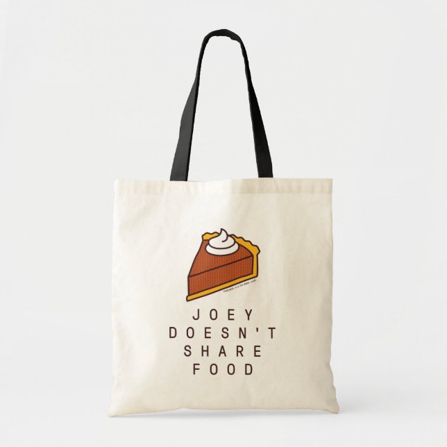 Bolso De Tela FRIENDS™ | Joey No Comparte Comida (Frente)