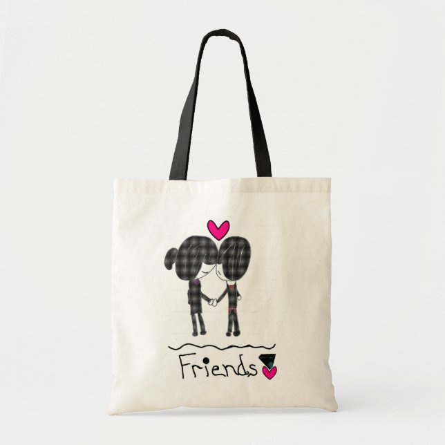 Bolso De Tela Friends Tote Bag (Frente)