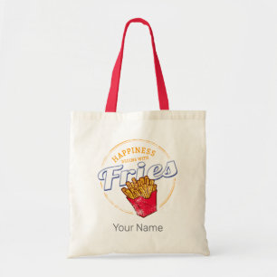 Bolso De Tela Fries Chips Snack Papa de cosecha o Fries Francesa