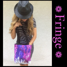 Bolso De Tela ¡Fringe!