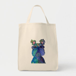 Bolso De Tela Fritz azul