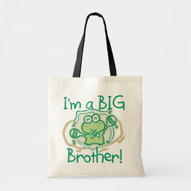Bolso De Tela Frog Big Brother (Frente)