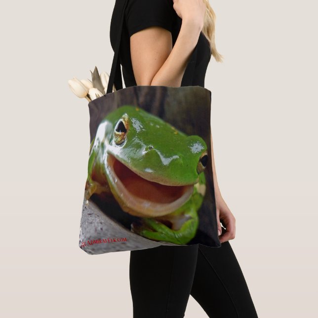 Bolso De Tela Frog de almirante Elk's (Detalle)