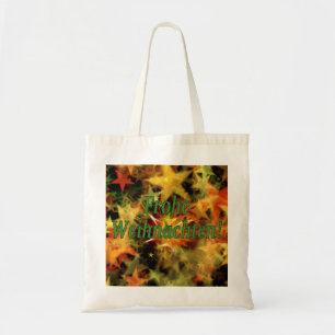 Bolso De Tela ¡Frohe Weihnachten! Felices Navidad en gf alemán