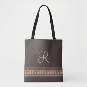 Bolso De Tela Frontera dominante griega