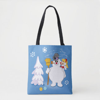 Bolso De Tela Frosty the Snowman™ | Frosty & Karen Winter Fun