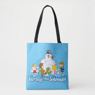 Bolso De Tela Frosty the Snowman™   Jugar con escarcha y niño