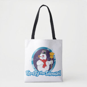 Bolso De Tela Frosty the Snowman™ Retrato escarchado mágico