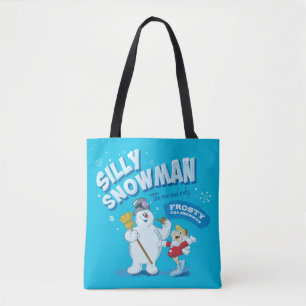 Bolso De Tela Frosty the Snowman™   "Silly Snowman"