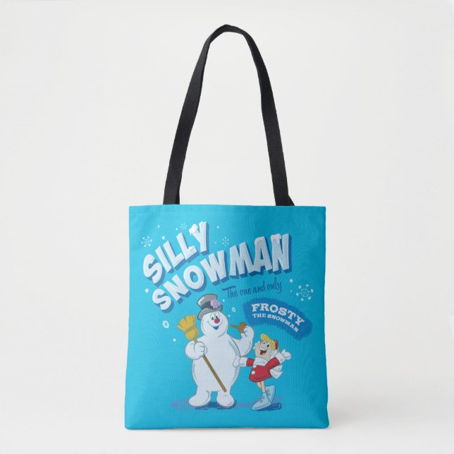 Bolso De Tela Frosty the Snowman™ | "Silly Snowman" (Anverso)