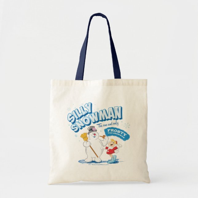 Bolso De Tela Frosty the Snowman™ | "Silly Snowman" (Frente)