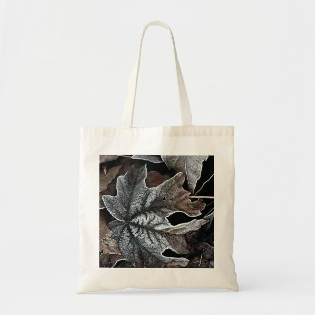Bolso De Tela Frozen maple leaves (Frente)